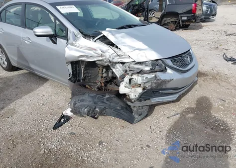 2015 Honda Civic Lx из США, поврежденный, VIN 19XFB2F58FE049224